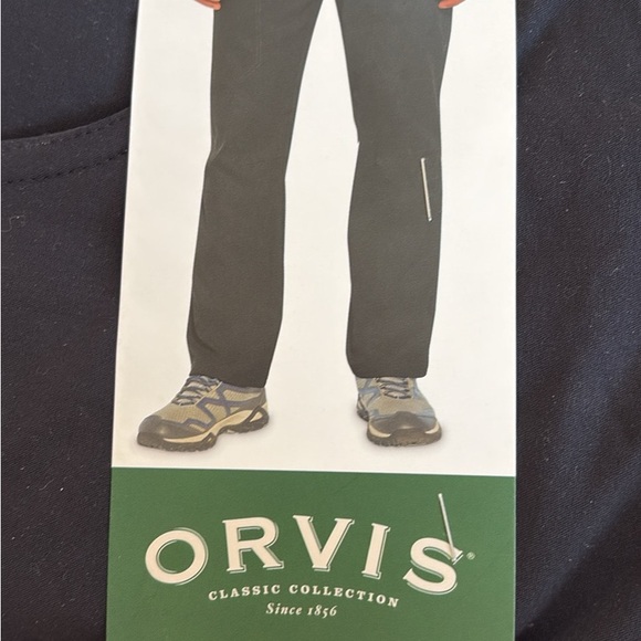 BRAND NEW W/TAGS MEN’S ORVIS BLACK FLEECE LINED PANTS - Picture 6 of 6
